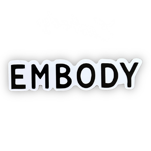 Embody Brand Sticker