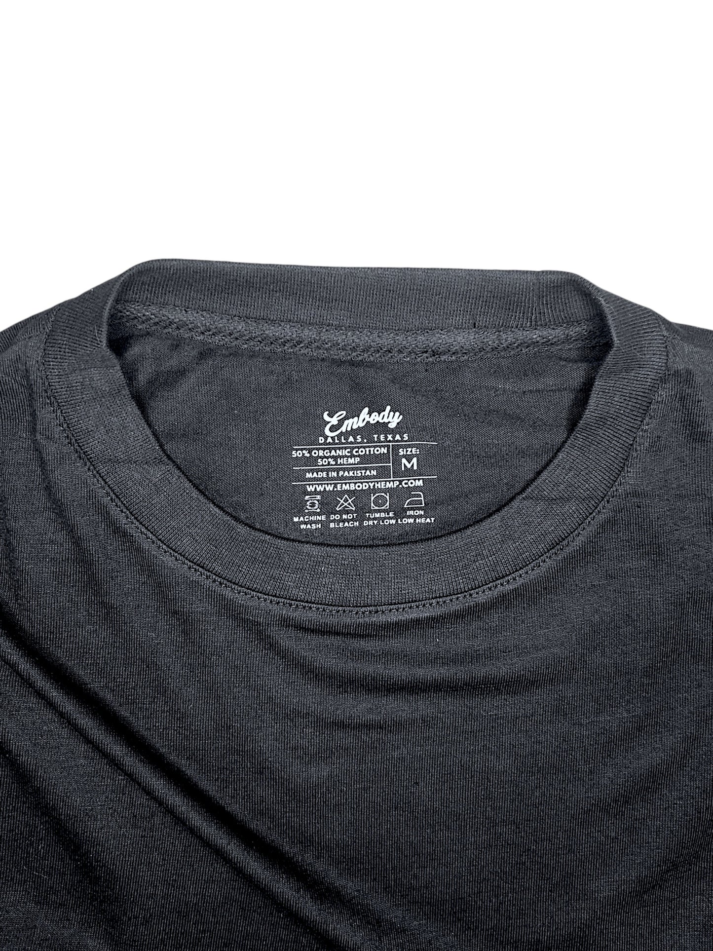 Classic Black - Hemp T-Shirt